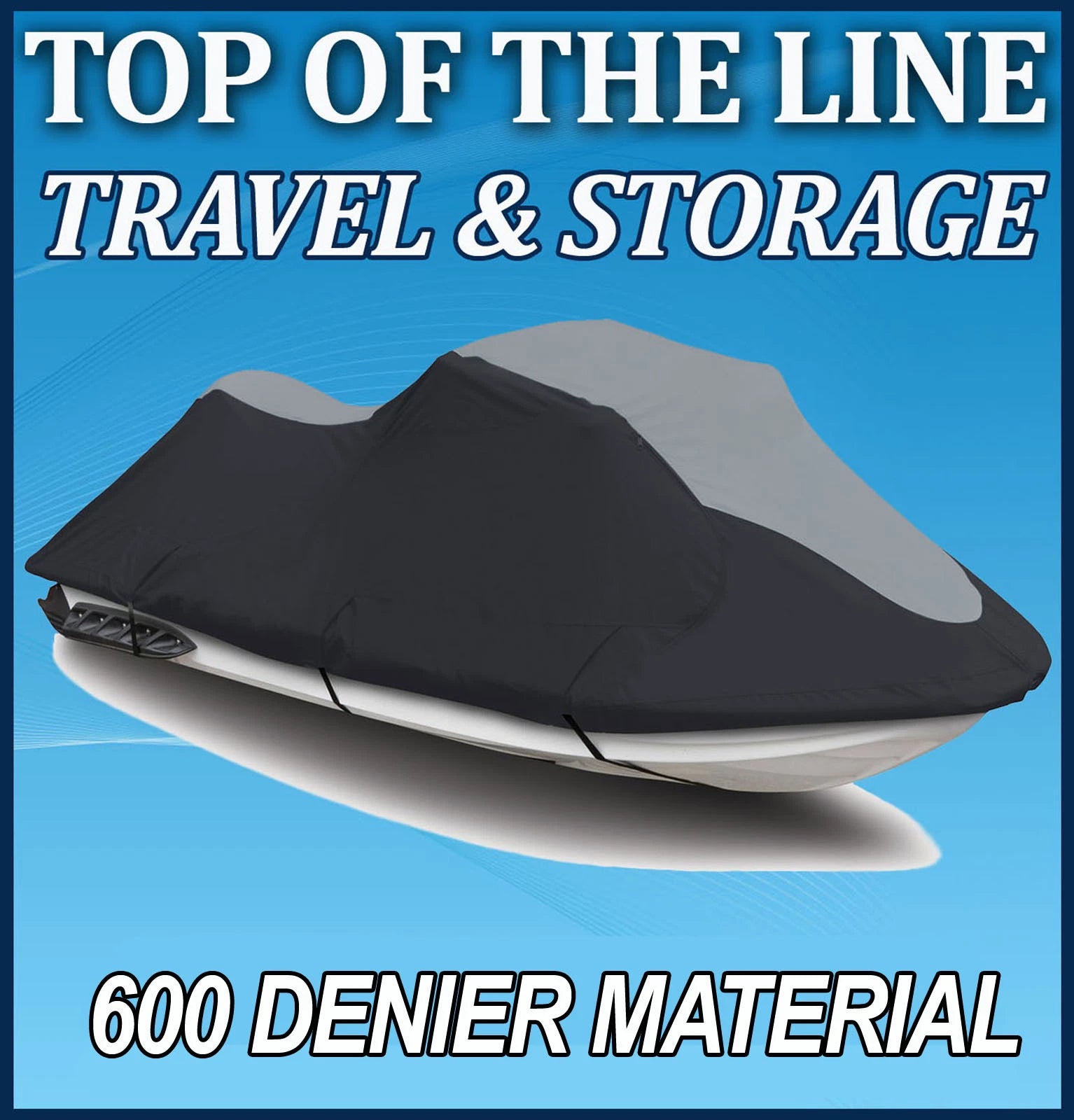 600 Denier Jet Ski Cover for Sea Doo Bombardier GTX/GTX Ltd (2005–2008)