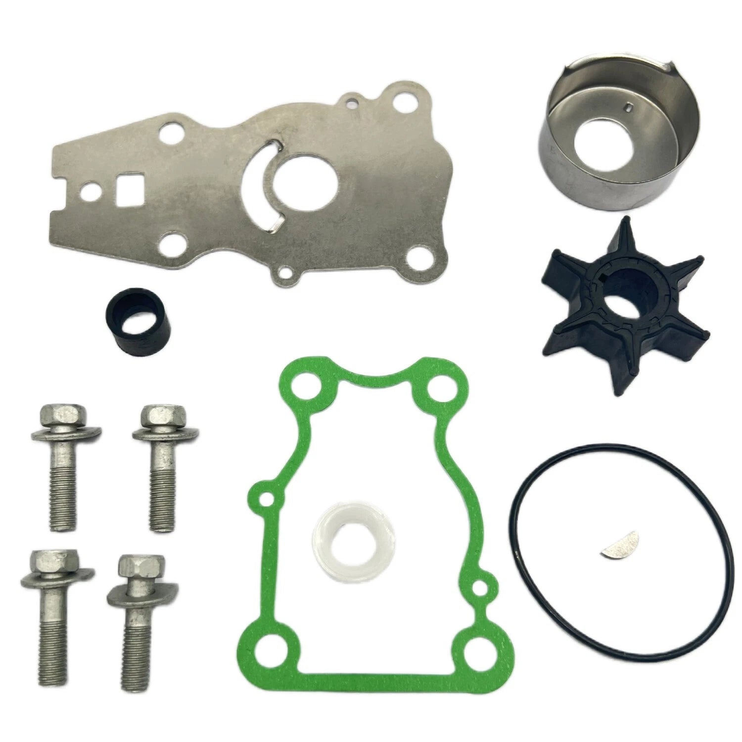 Water Pump Impeller Kit for Yamaha 25 30 40 hp Outboard (66T-W0078-00)