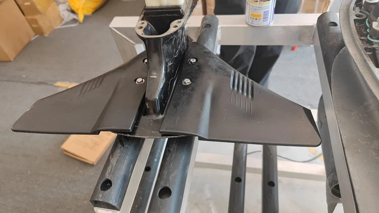 Doel Fin Hydrofoil Stabilizer for Outboard Motor & Stern Drives