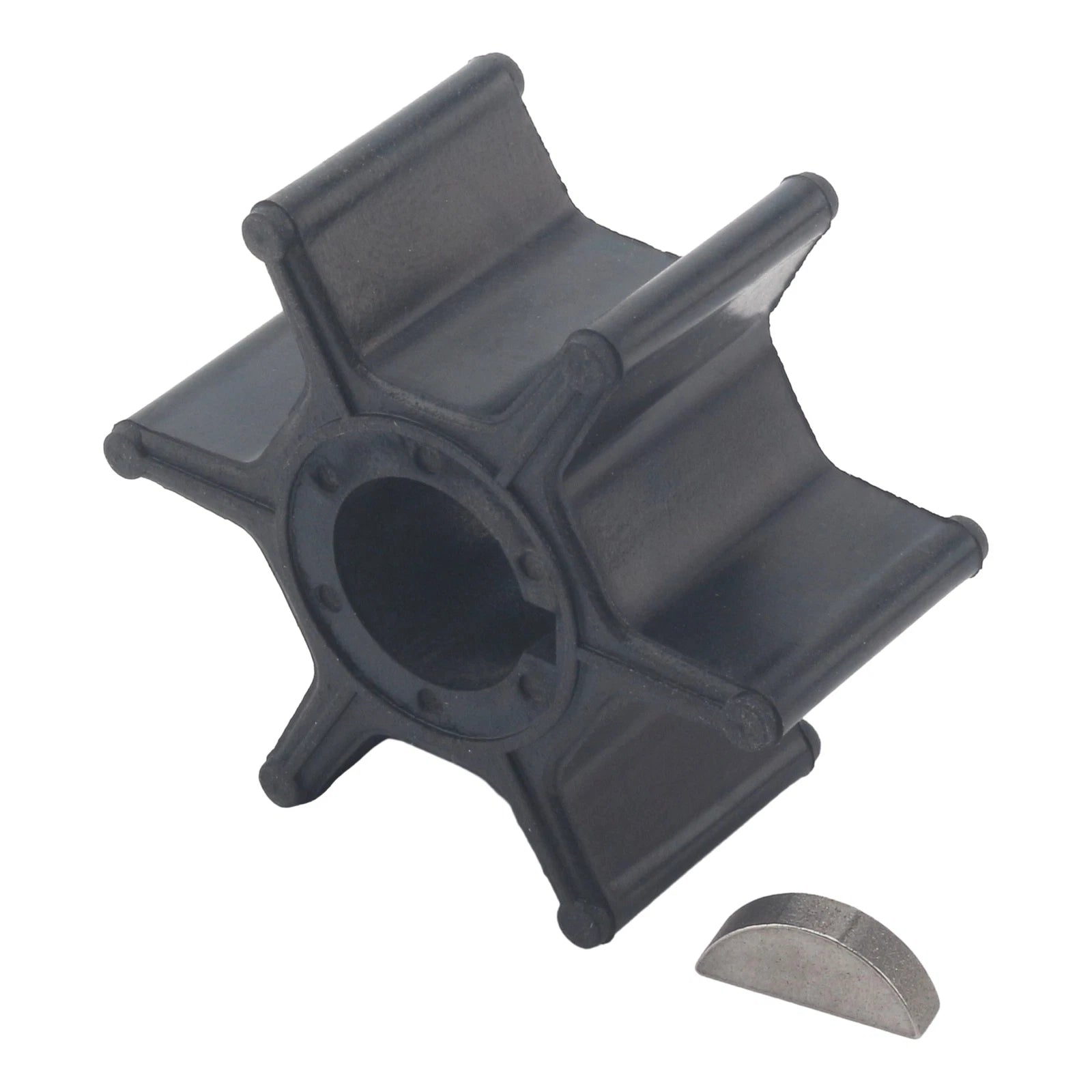 Water Pump Impeller & Key for Suzuki 2-Stroke 8HP 9.9HP (DT8C DT9) 17461-92D02