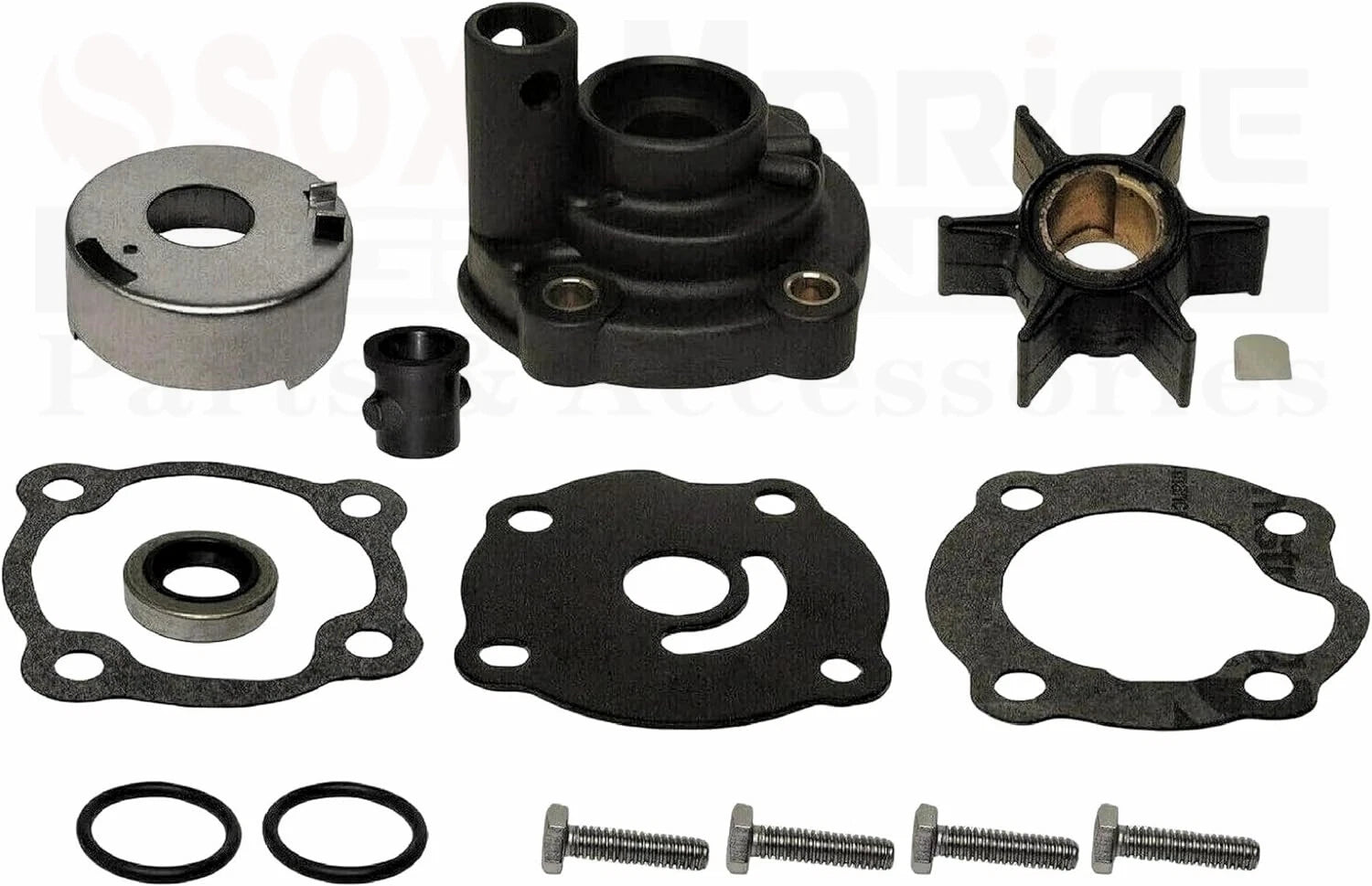 Water Pump Kit Impeller for Johnson Evinrude 18 25 28 HP (1979–1998)