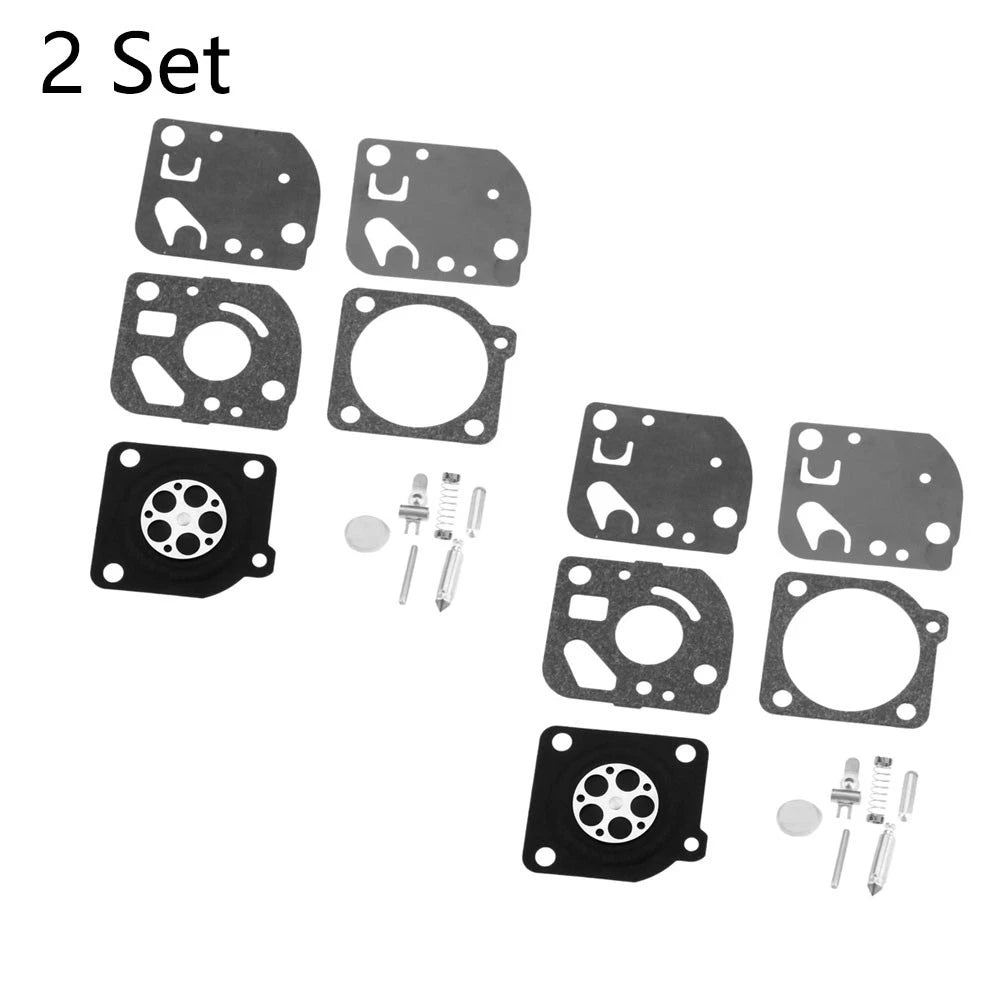 Set of 2 Carburetor Repair Kits for ECHO HC-1000 G-T1100 SRM 1500 2300 ZAMA RB-21