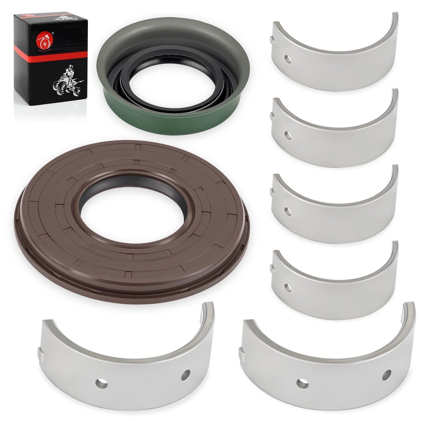 Main Journal Crankshaft Bearing + Seal for Polaris Sportsman 700 EFI (2004)