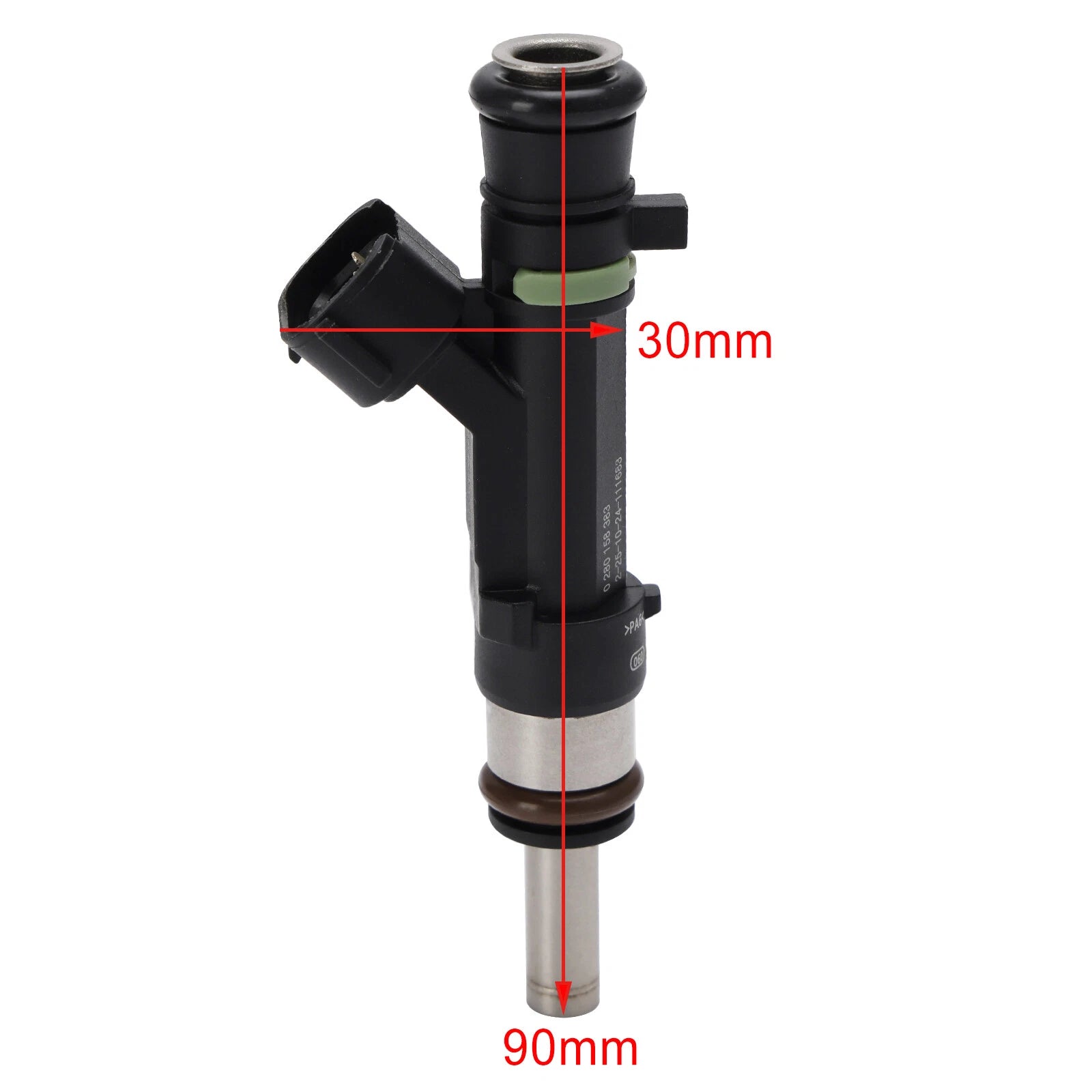 Set of 4 Fuel Injectors 0280158383 420874000 for Sea Doo BRP GTX RXT-X RXP-X (2008–2019)