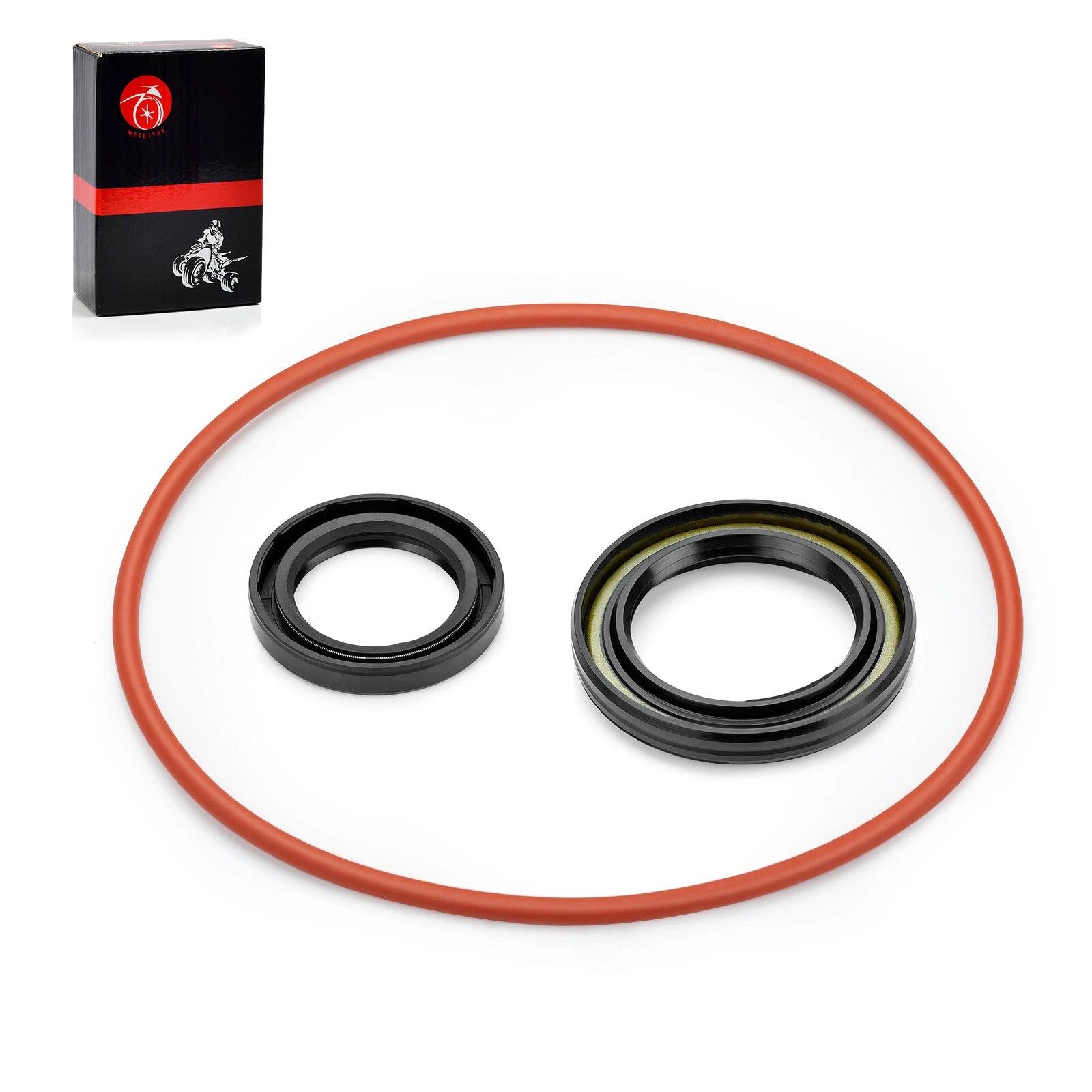 Rear Brake Drum Seals for Yamaha Big Bear Bruin Wolverine Kodiak (1998–2006)