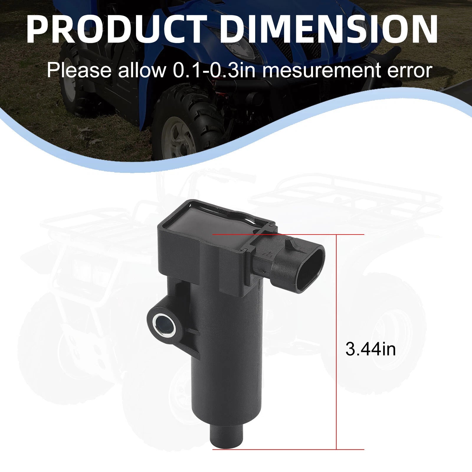 Ignition Coil for HiSUN Massimo Bennche Bighorn 400 450 500 550 700 (2015–2023) 28198992