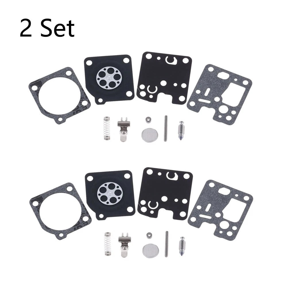 Set of 2 Carburetor Repair Kits for ECHO ES230 ES231 PB230 PB231 GT-200 (RB-107)