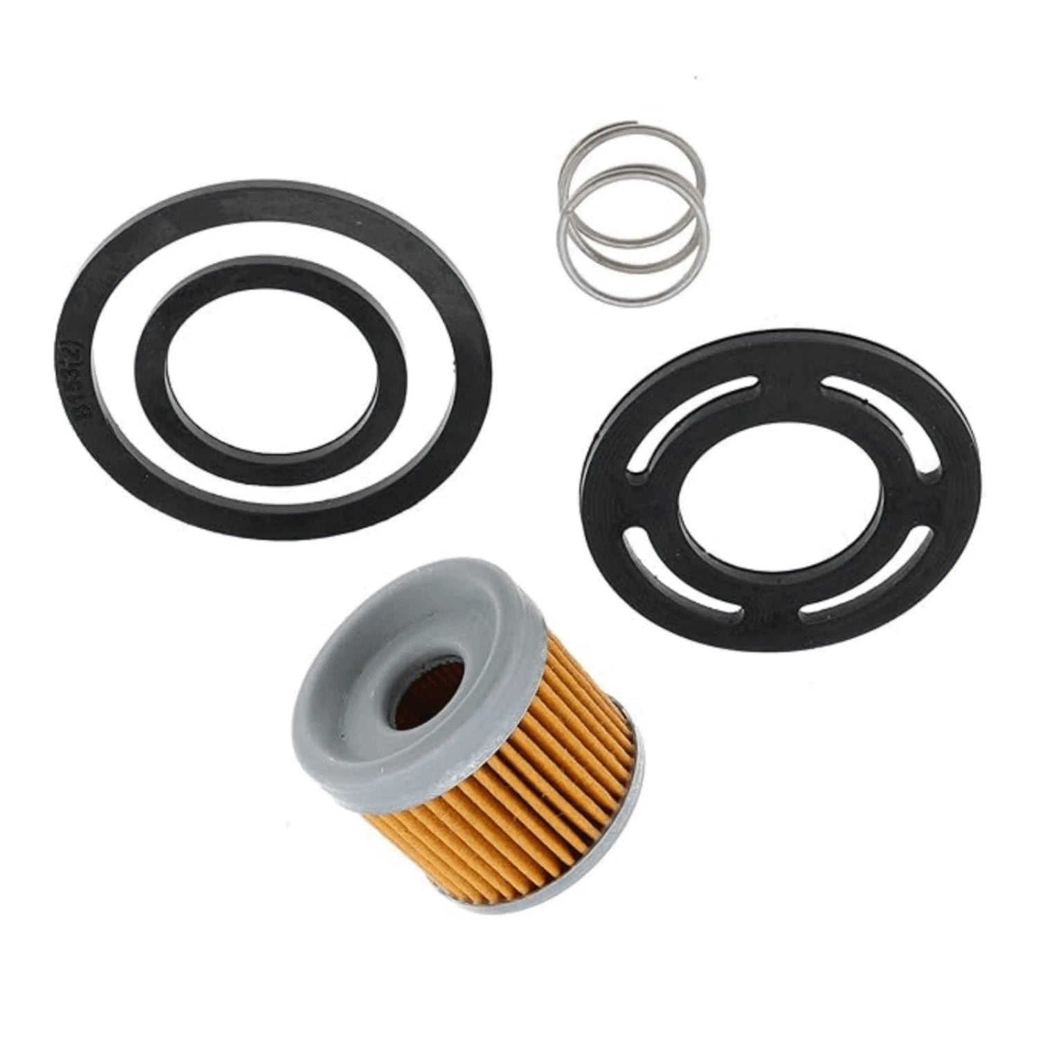 2X Fuel Pump Filter Assembly for Mercruiser 3.0 4 Cyl (35-803897Q1, 35-8M0046752)