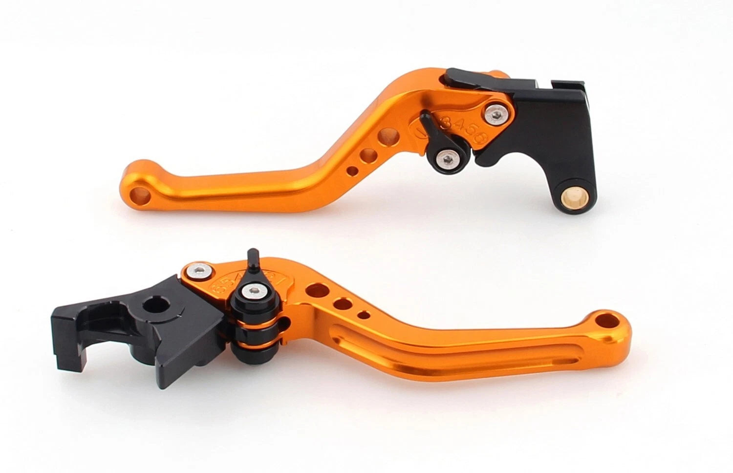 Short Brake Clutch Levers for Suzuki GSXR1000 (2007–2008) Gold
