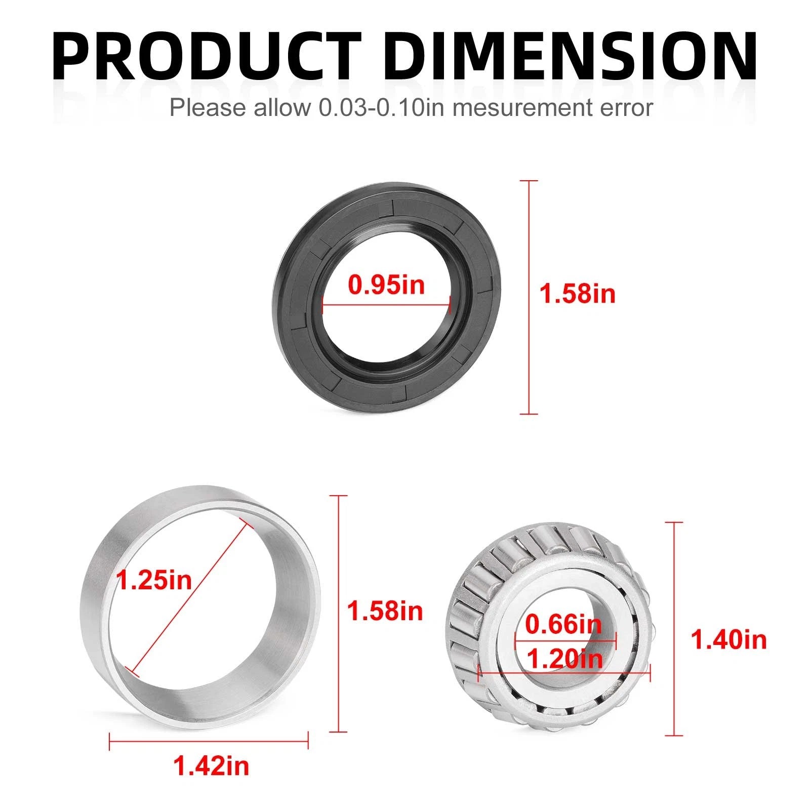 Swing Arm Bearing Seal Kit for Yamaha Big Bear 350 YFM350FW (1987–1995)