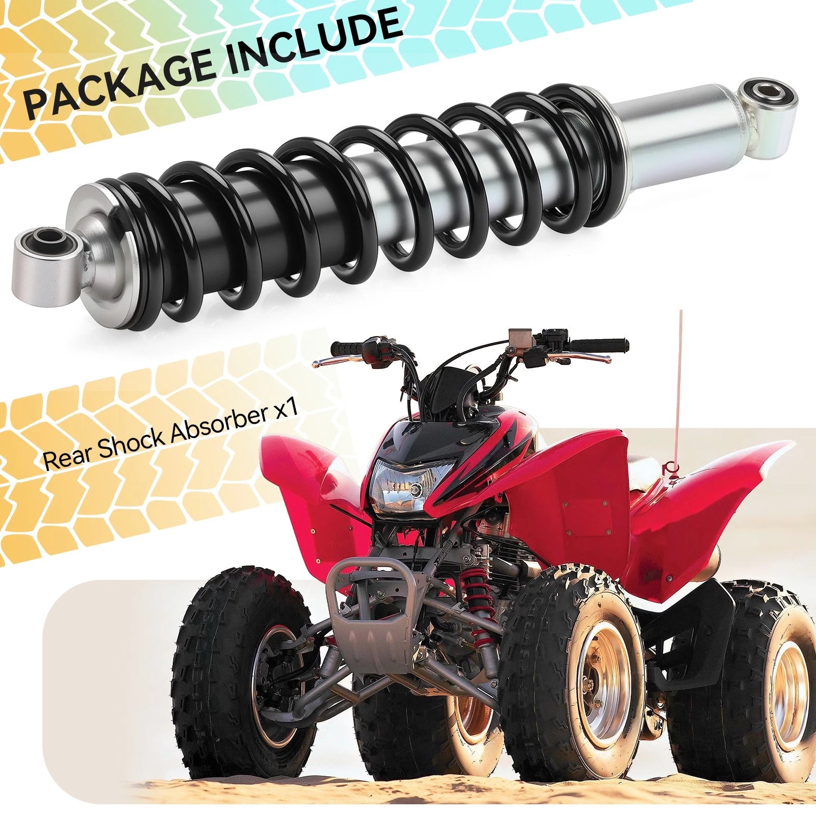 Rear Shock Absorber for Honda Sportrax 250 TRX250EX (2001–2020)
