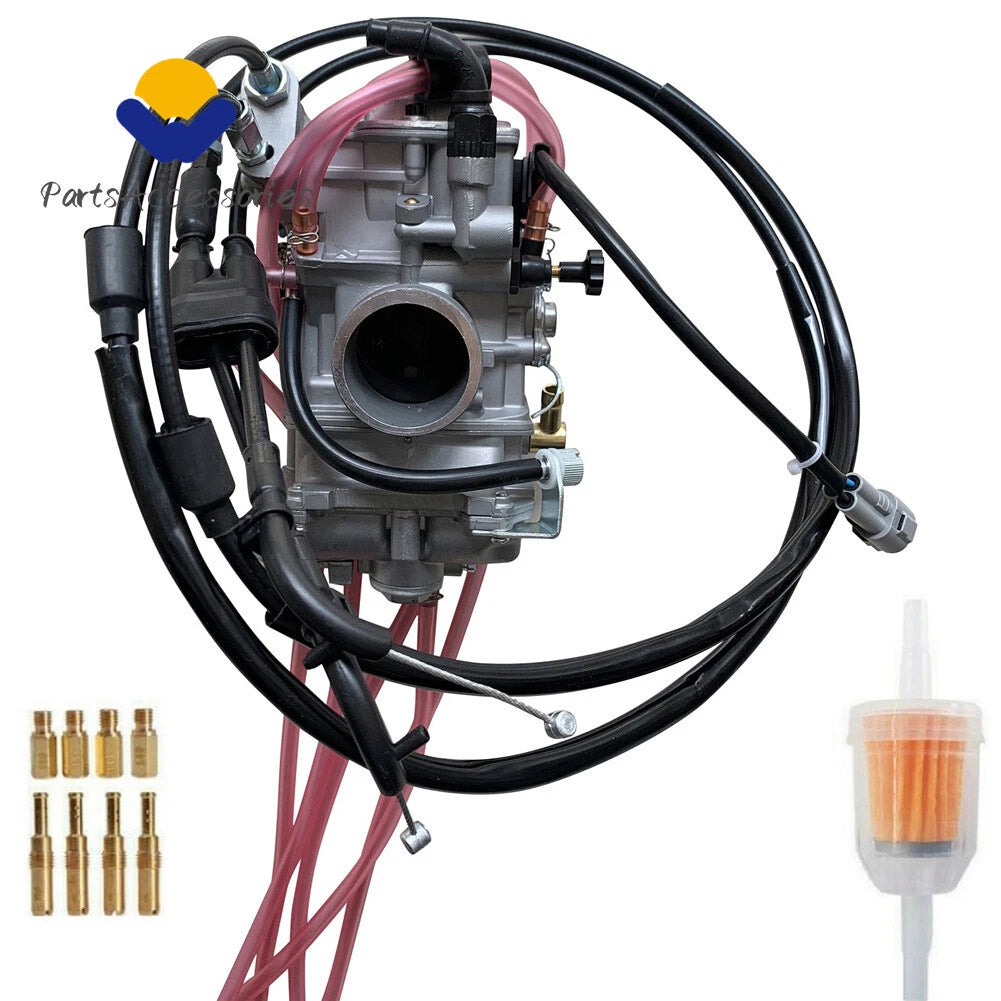 Carburetor & Throttle Cable for Yamaha YZ400F YZ450F YFZ450 (1998–2009) 5TA-14101-00-00