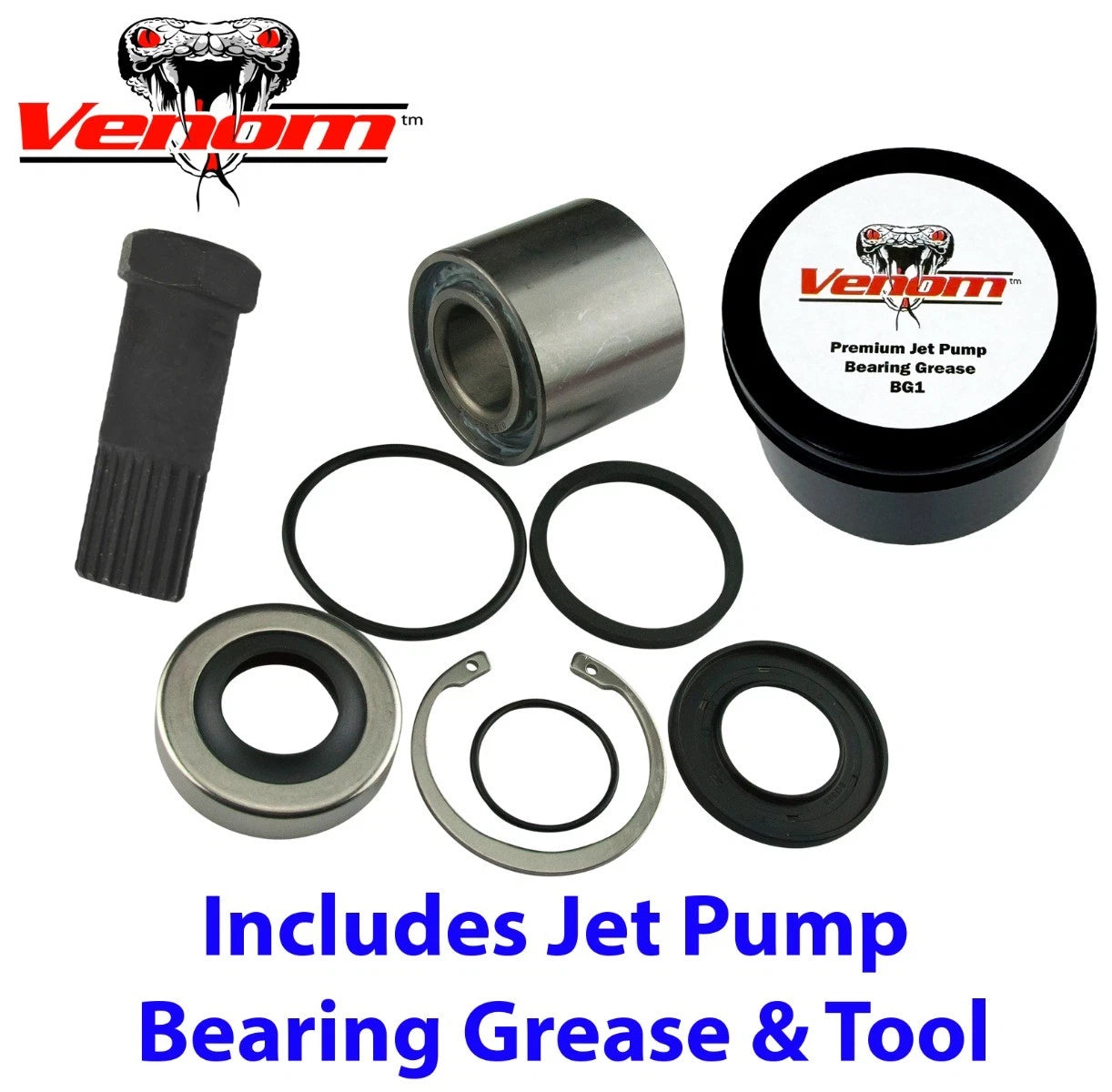 Jet Pump Rebuild Kit for SeaDoo Speedster 200 SC 2x185 4Tec (2000–2003)