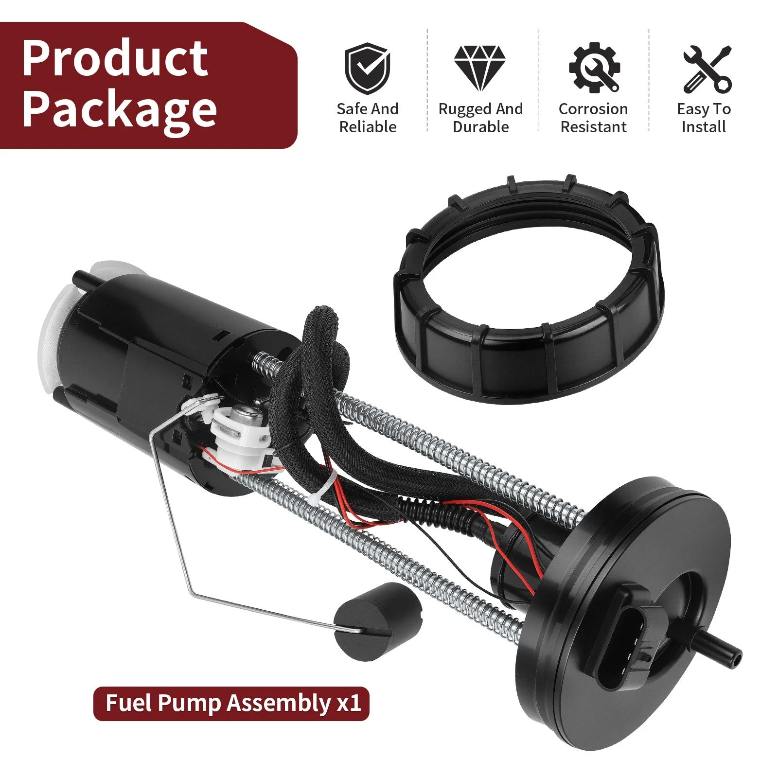 Fuel Pump Assembly 709001057 for Can-Am Maverick X3/X3 Max Turbo (2017–2018)