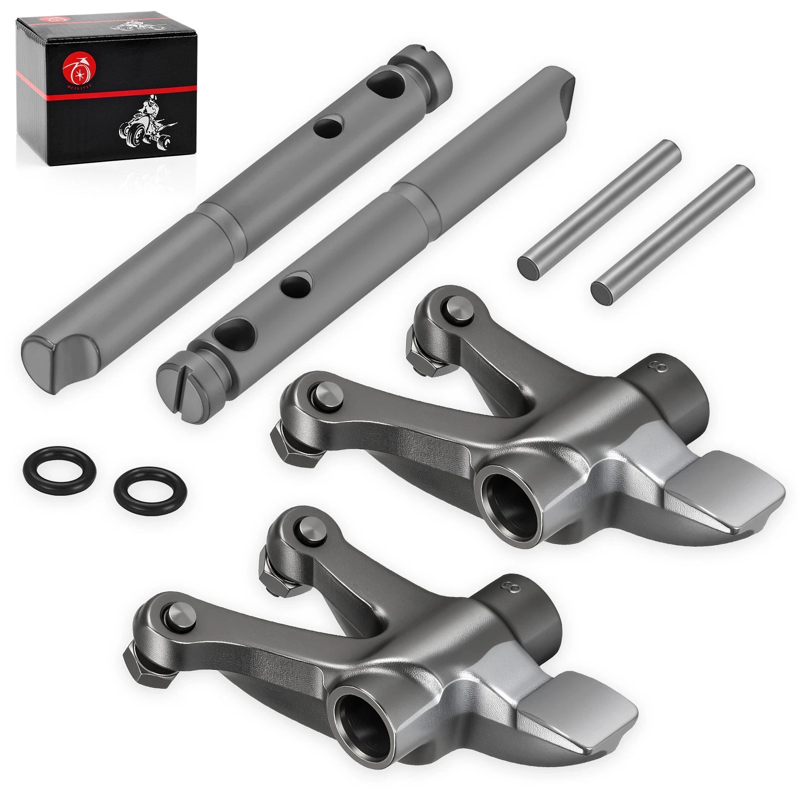 Rocker Arm Shaft Kit 2X for Honda TRX300X 2x4 (2009) 14455-HC0-000, 14456-HC0-000
