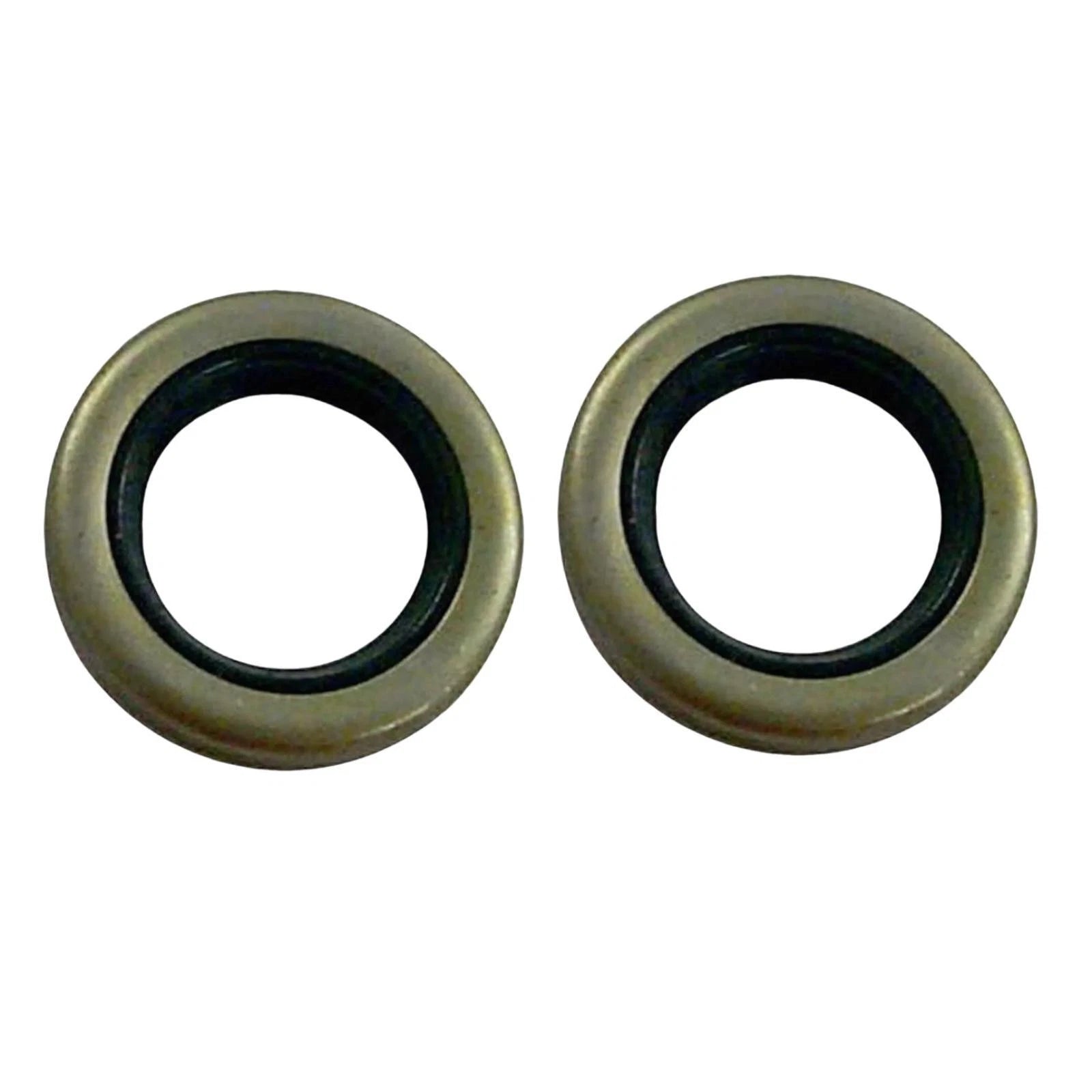 Set of 2 Lower Oil Seals for Johnson Evinrude OMC 329923 (4 6 8 Cylinder)