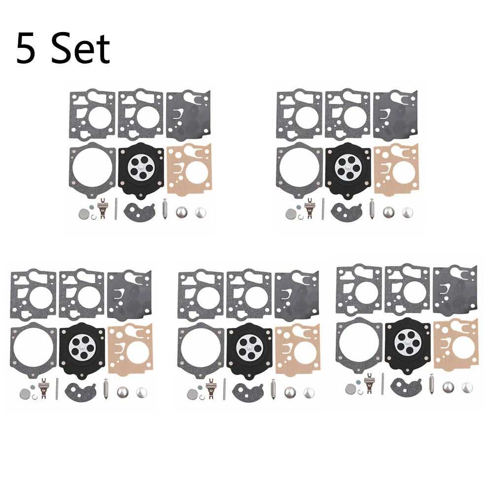 Set of 5 Carburetor Rebuild Gasket Kits for McCulloch Homelite Echo K10-SDC