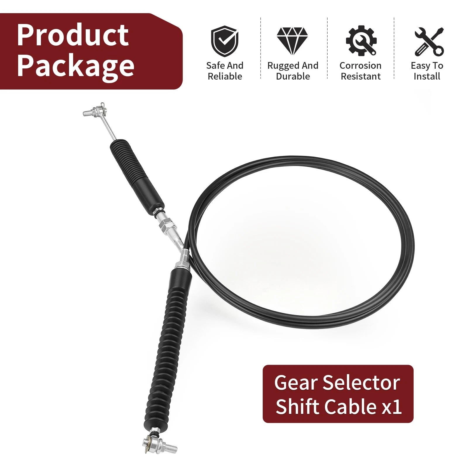 Gear Selector Shifter Cable for Polaris Ranger Crew 800 EPS (2010–2014) 7081615