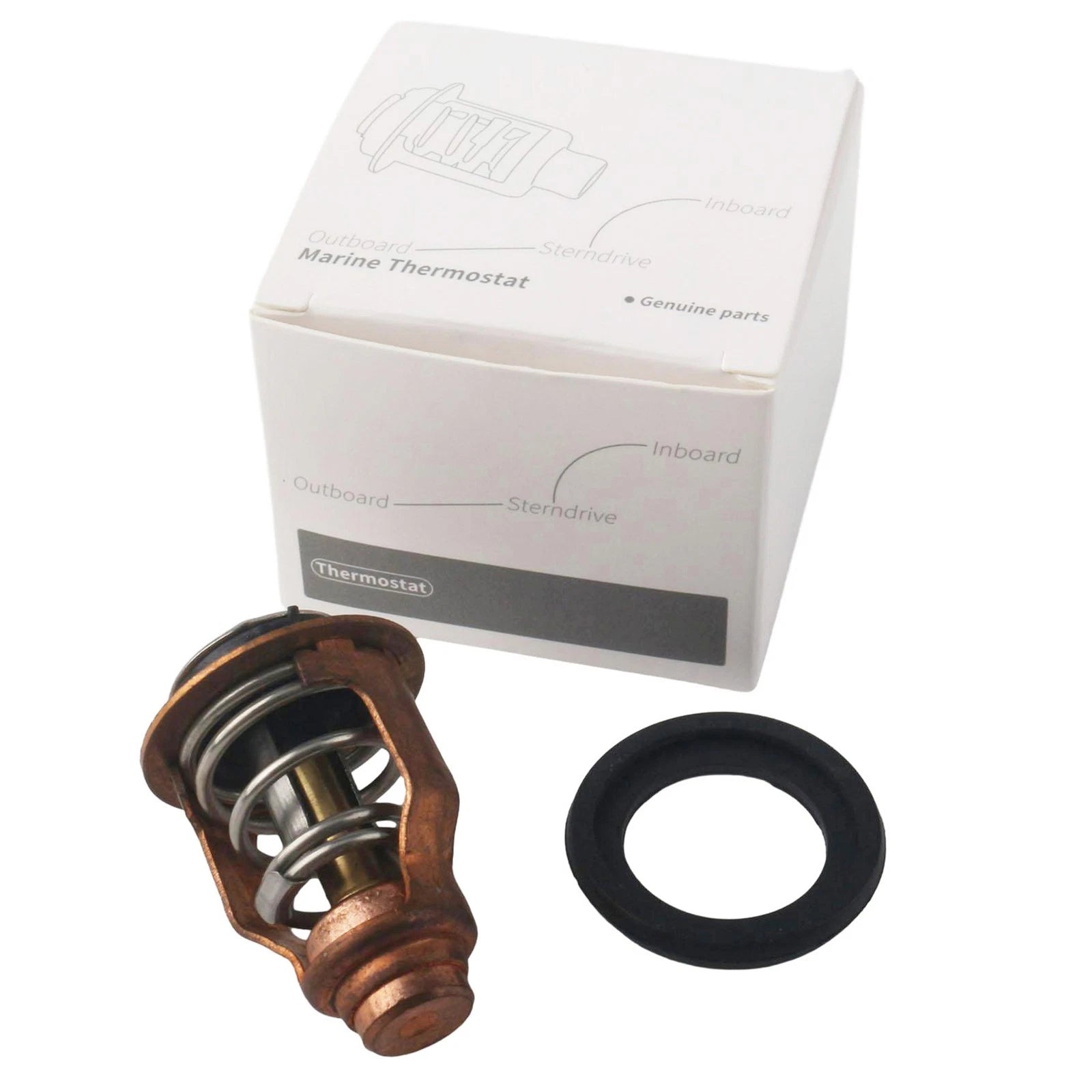Outboard Thermostat for Yamaha 4 Stroke 100 HP F100D F100L F100X (2000–2023)