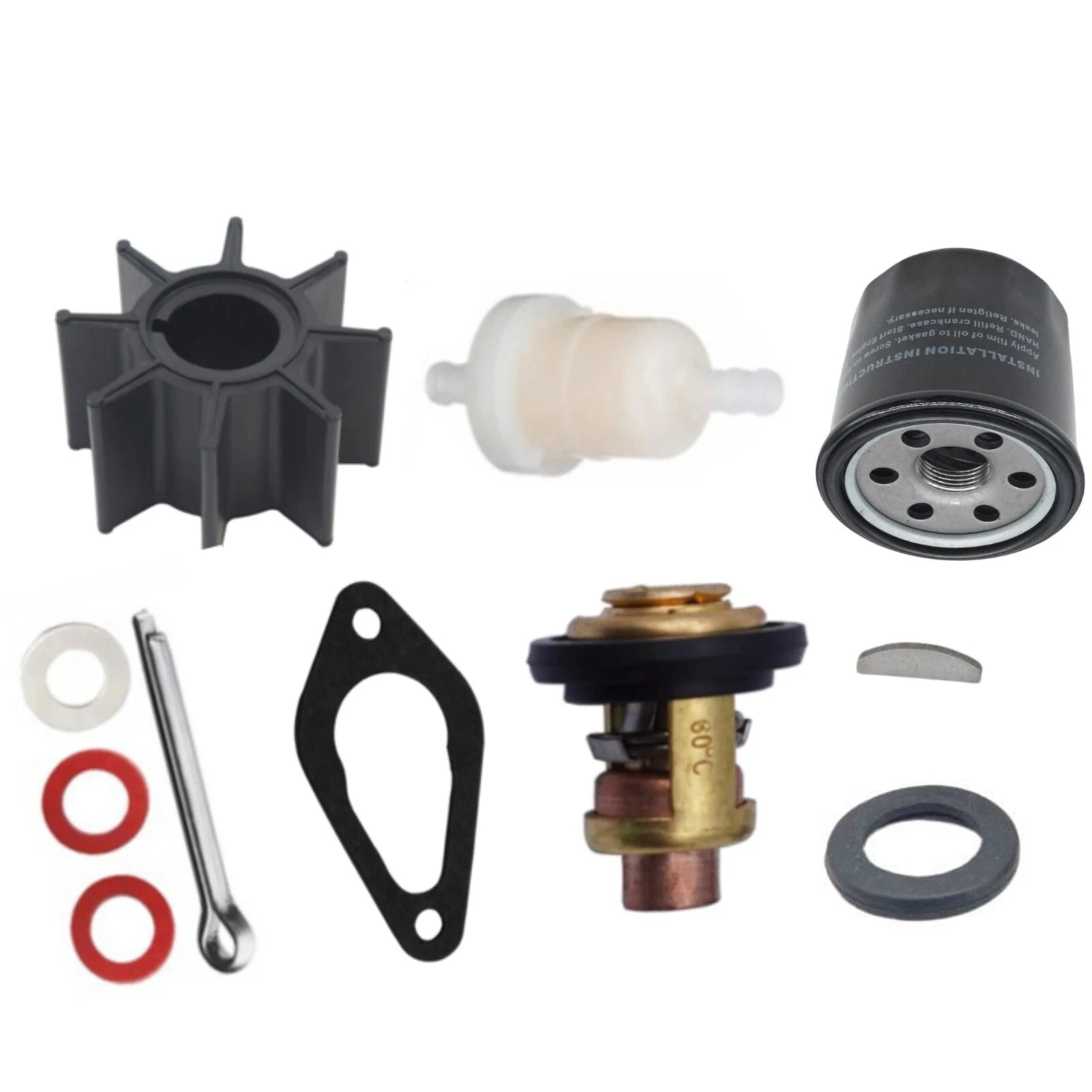 Outboard Maintenance Kit 3SA-87500-0 for Tohatsu MFS 9.9 15 20D