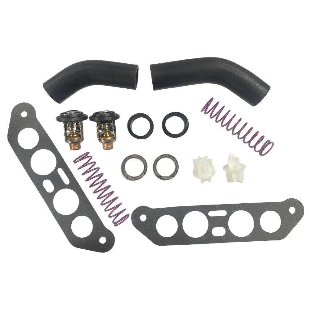 Thermostat Kit for Johnson Evinrude 85 88 90 100 115 140 V4 (N/A) 183673 340975 340976