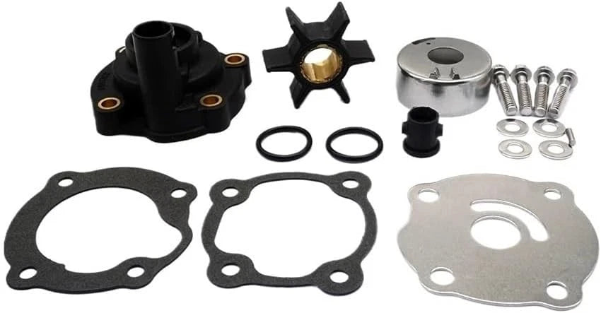 Water Pump Impeller Kit with Housing for Johnson Evinrude 25 35 HP (N/A)
