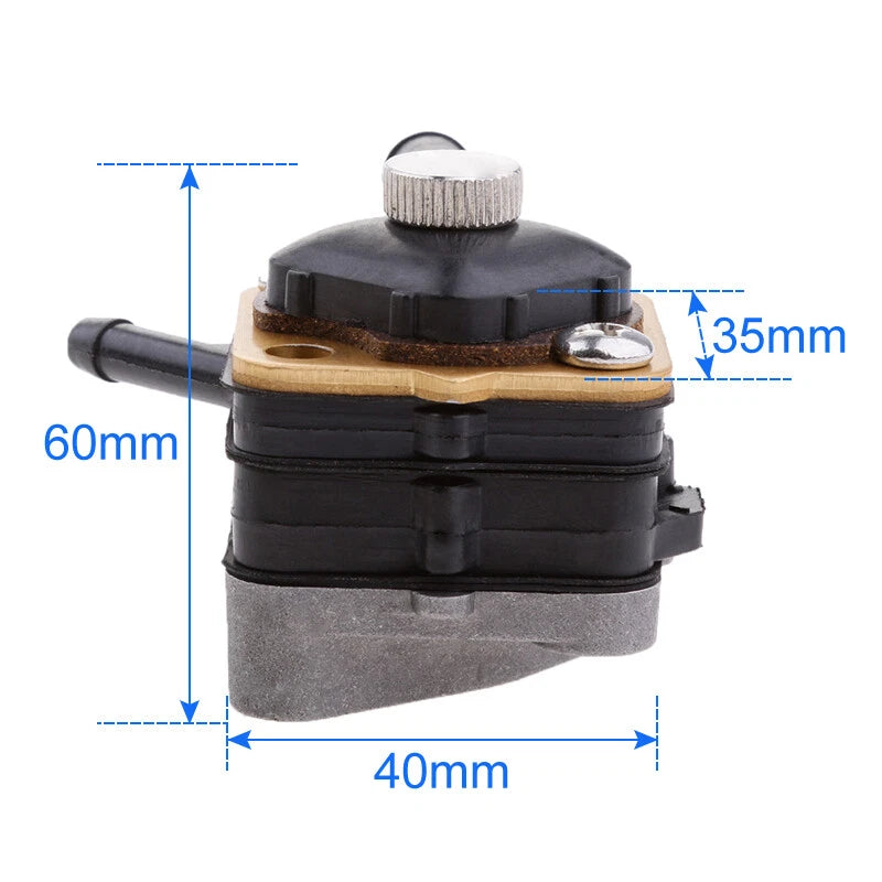 Fuel Pump for Johnson Evinrude 6 8 9.9 15 HP (Thru 1992) 397839 395091 18-7350