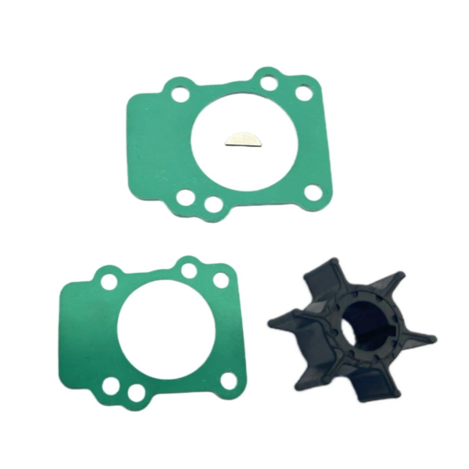 Outboard Water Pump Impeller & Key for Mercury Mariner 9.9HP 15HP (1990–2023) 47-84027M
