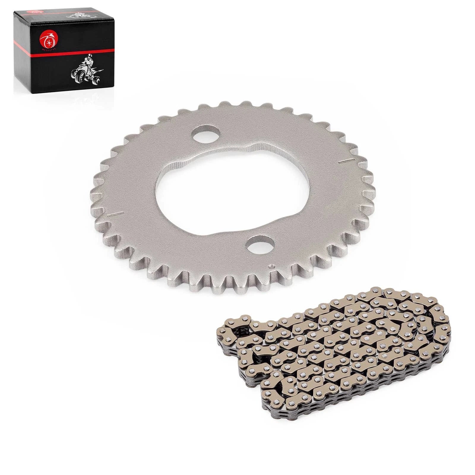 Cam Timing Chain & 38T Camshaft Sprocket for Honda Fourtrax 300 (1988–2000)