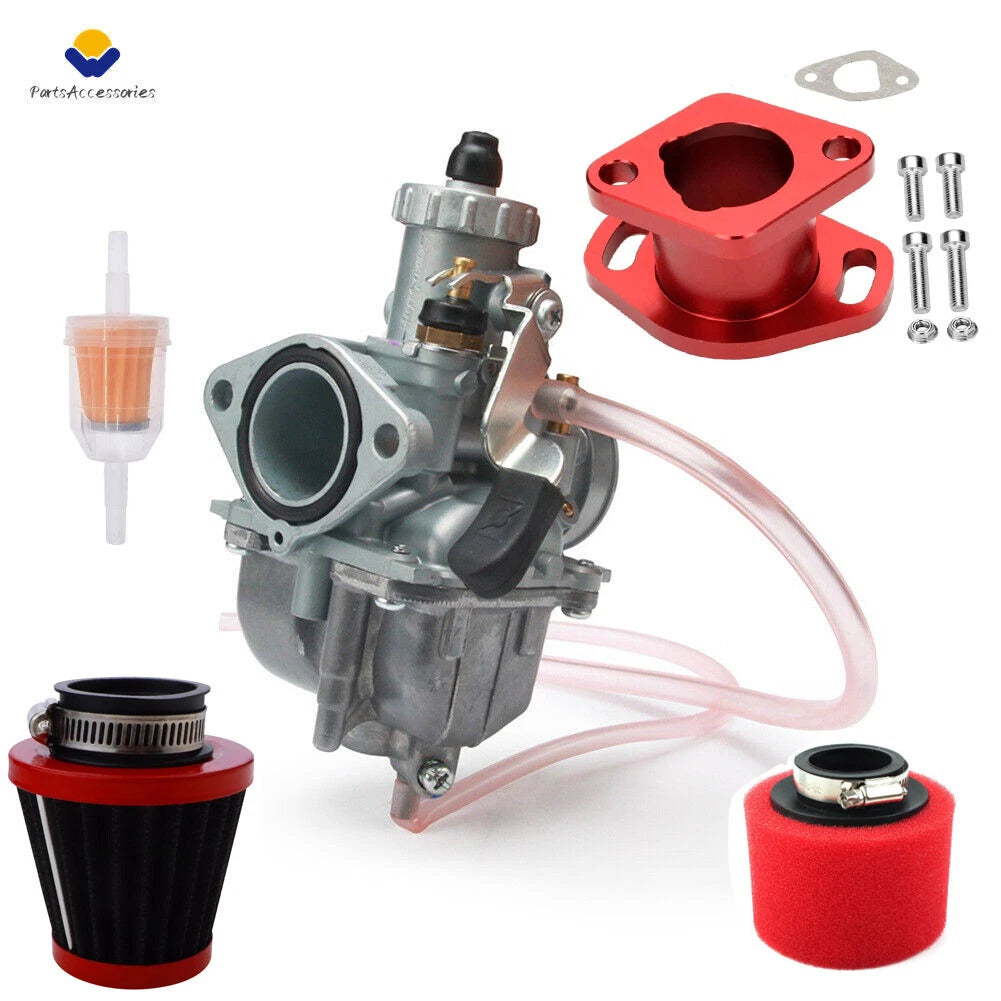 VM22 Carburetor & Intake Manifold Filter for Mikuni Predator 212cc (2016–2023)