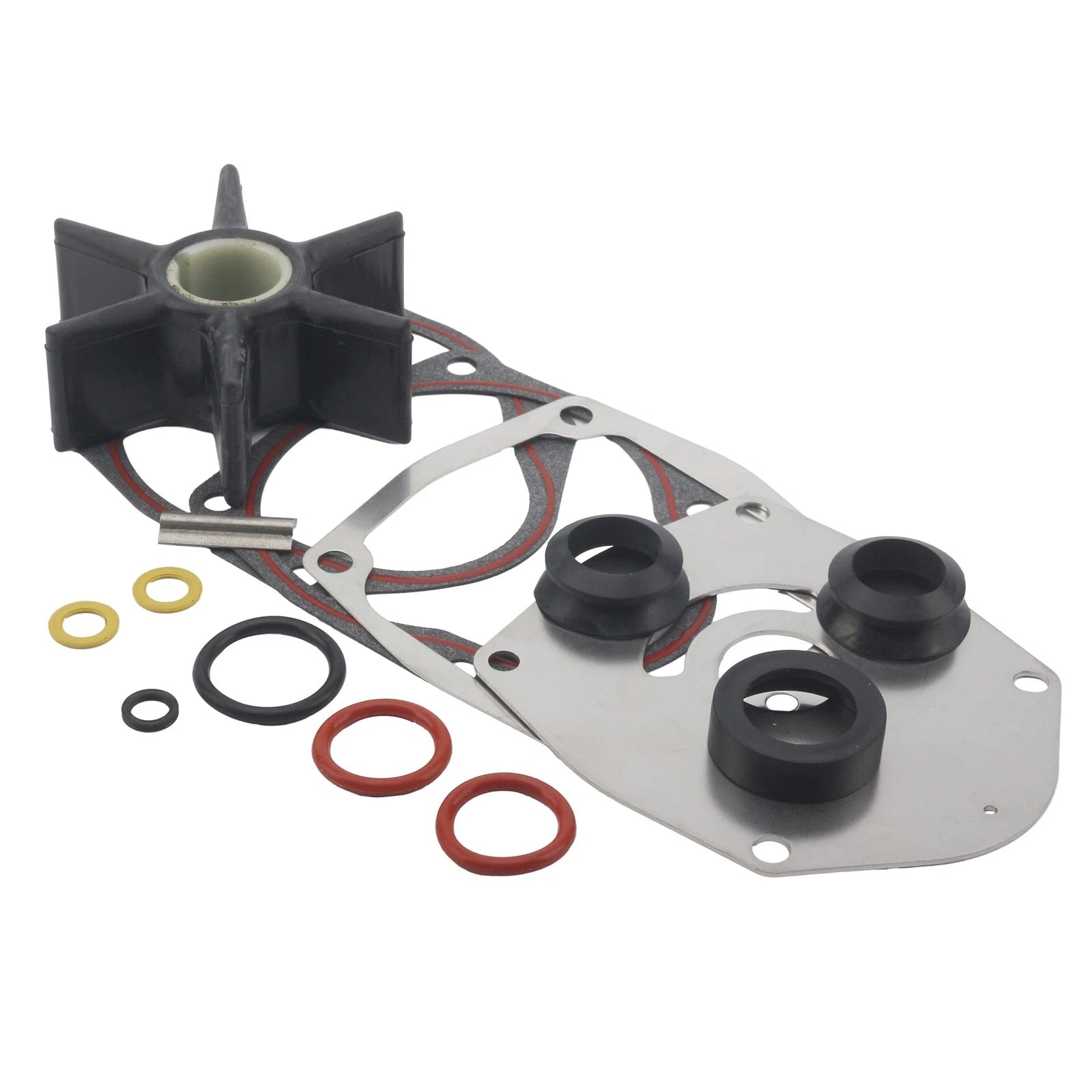 Water Pump Impeller Repair Kit for Mercury Marine (47-43026T11, 43026T8, 43026T6)