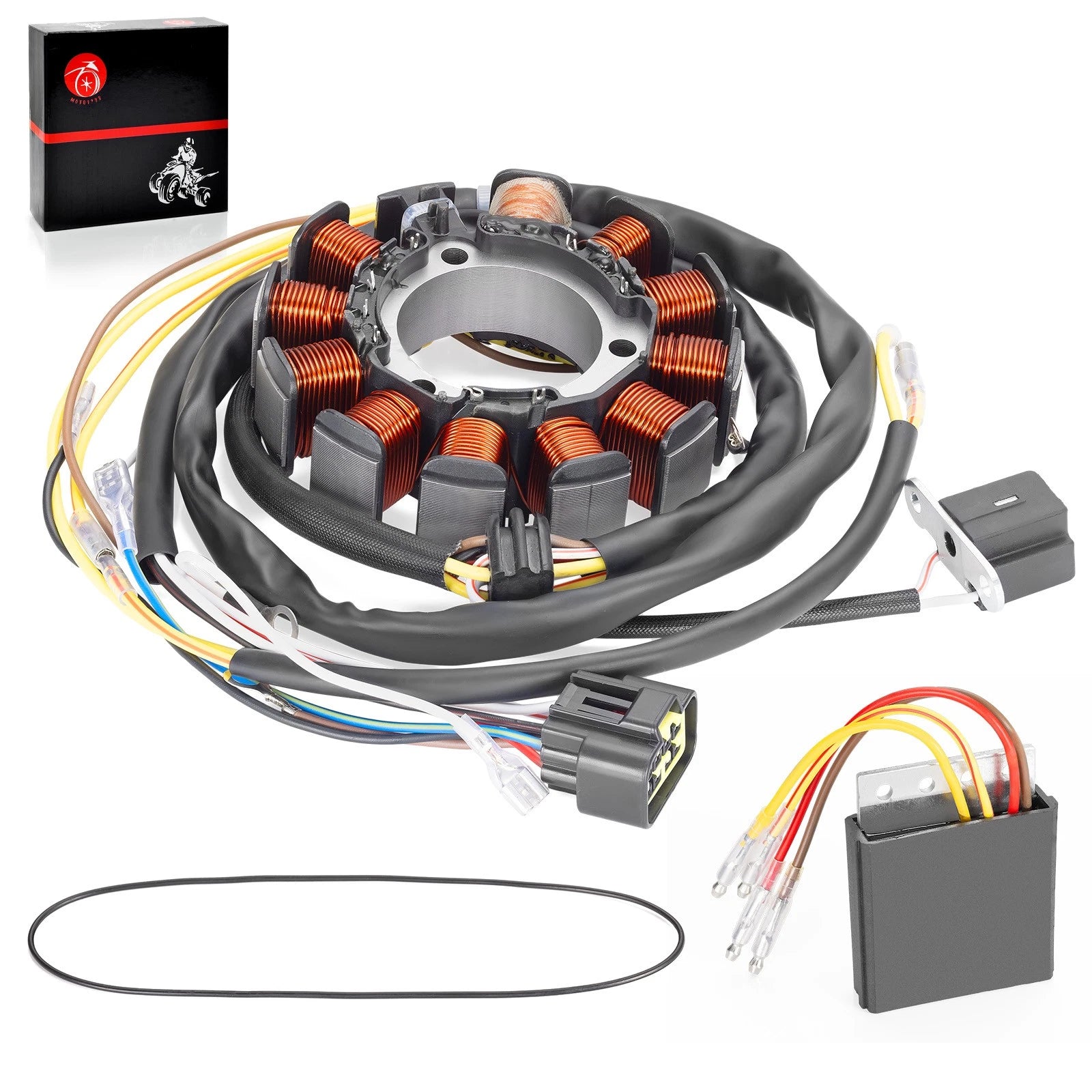 Stator & Regulator for Polaris Scrambler 500 2x4 (2002) S# 02-05388+