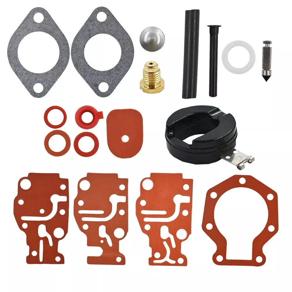 Carburetor Repair Rebuild Kit for Johnson/Evinrude 6hp 8hp 9.9hp (1990–2023) 439073 0439073