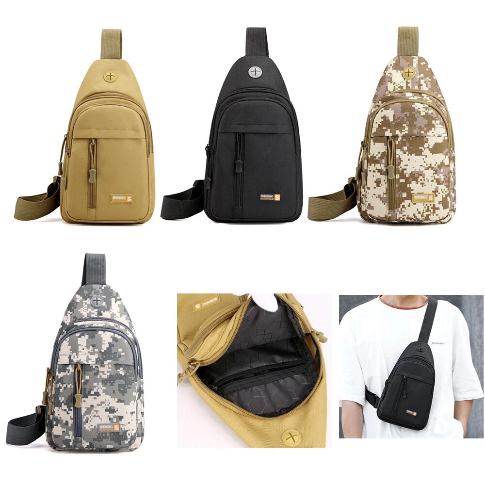 Outdoor Tactical Sling Bag for Universal Use (Adjustable, Multi-Purpose)