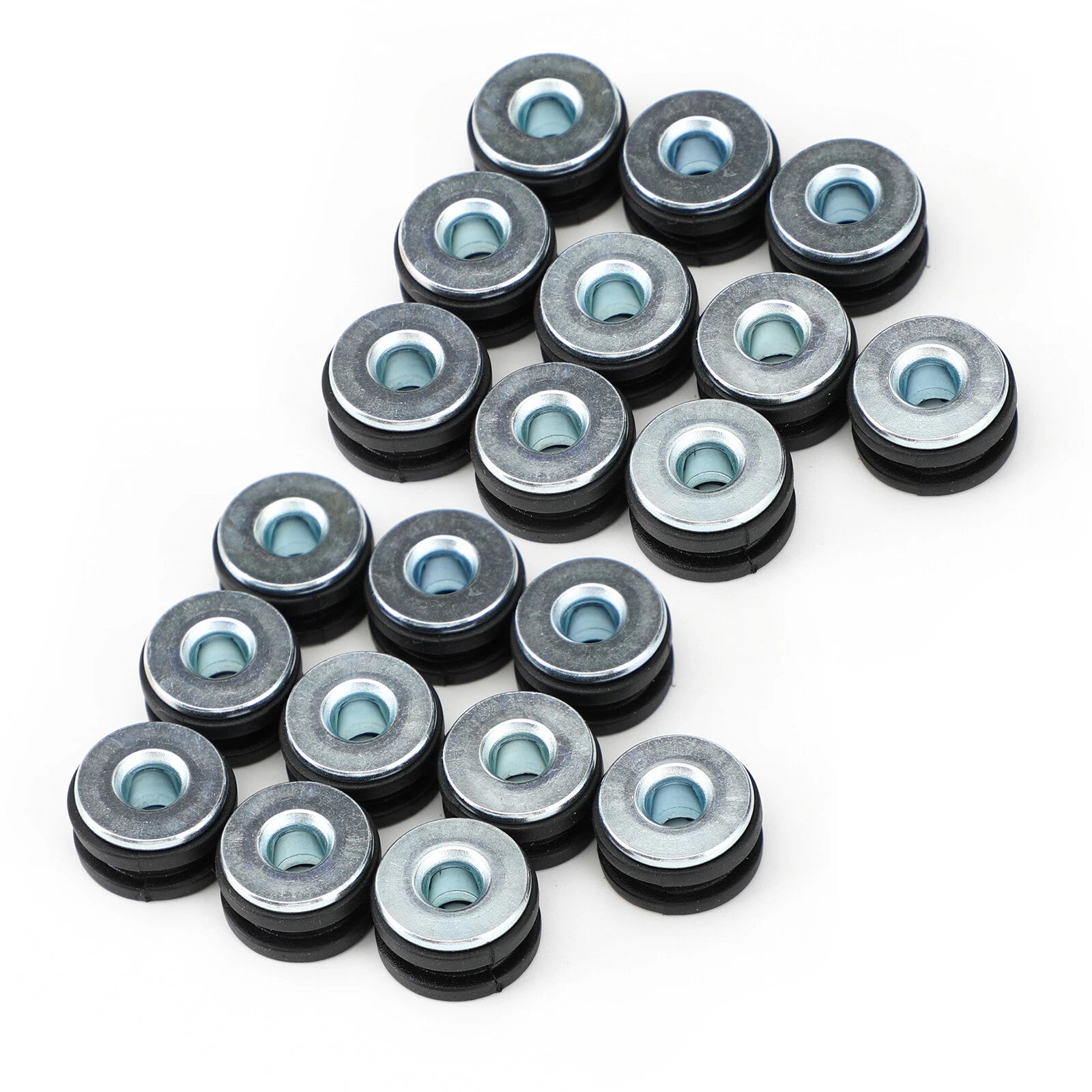 20 Pack Rubber Grommets for Honda Motorcycle Fairing Universal T9