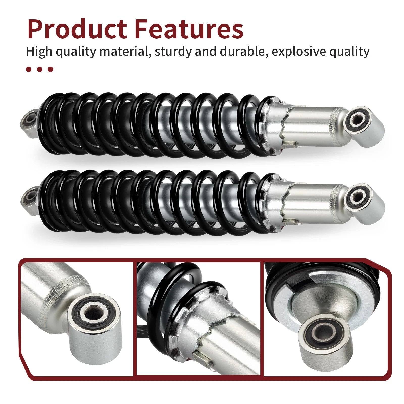 Set of 2 Front Shocks 51400-HR3-A21 for Honda Rancher 420 4X4 ES (2014–2024)