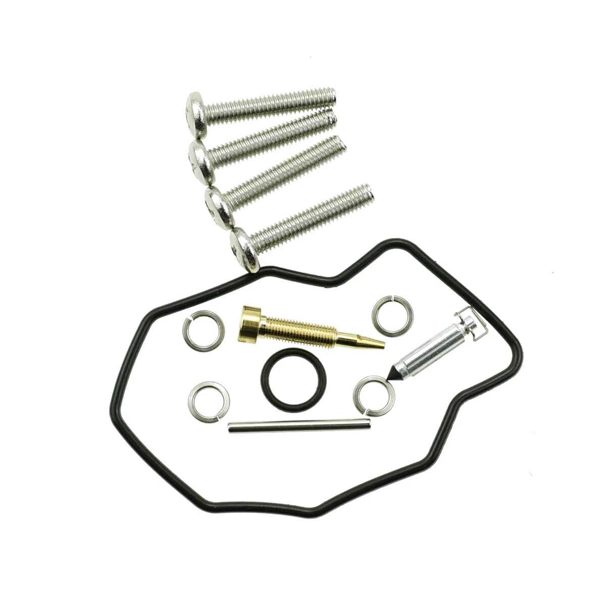 Carburetor Repair Kit for Yamaha 2 Stroke 4HP 5HP Outboard (6E3-W0093-00)