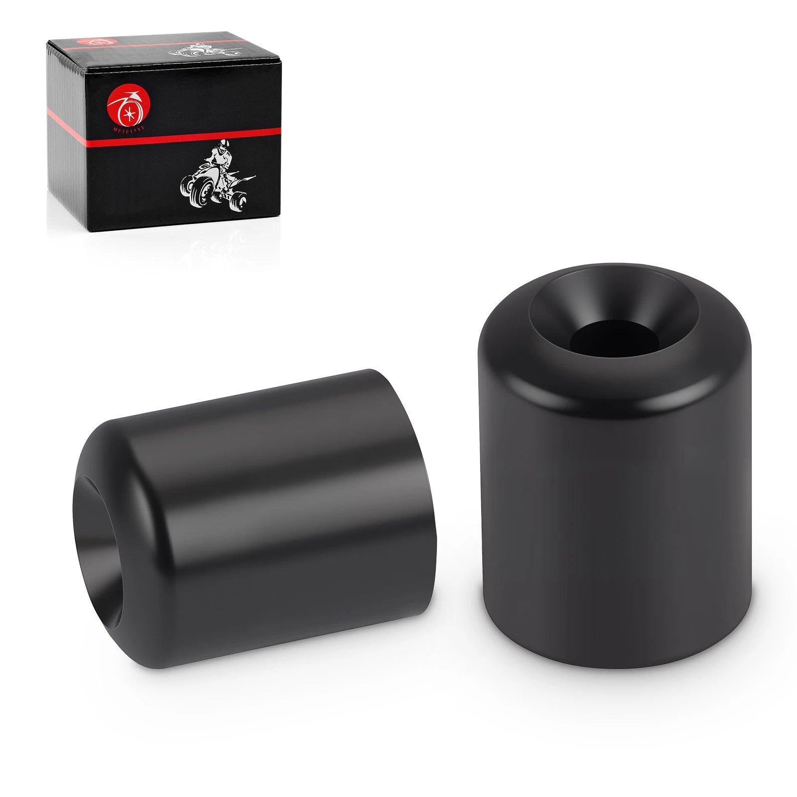 2 Pcs Handlebar Weights for Kawasaki EX500 Ninja 500 (1994–1996) / 500R (1997–2009)