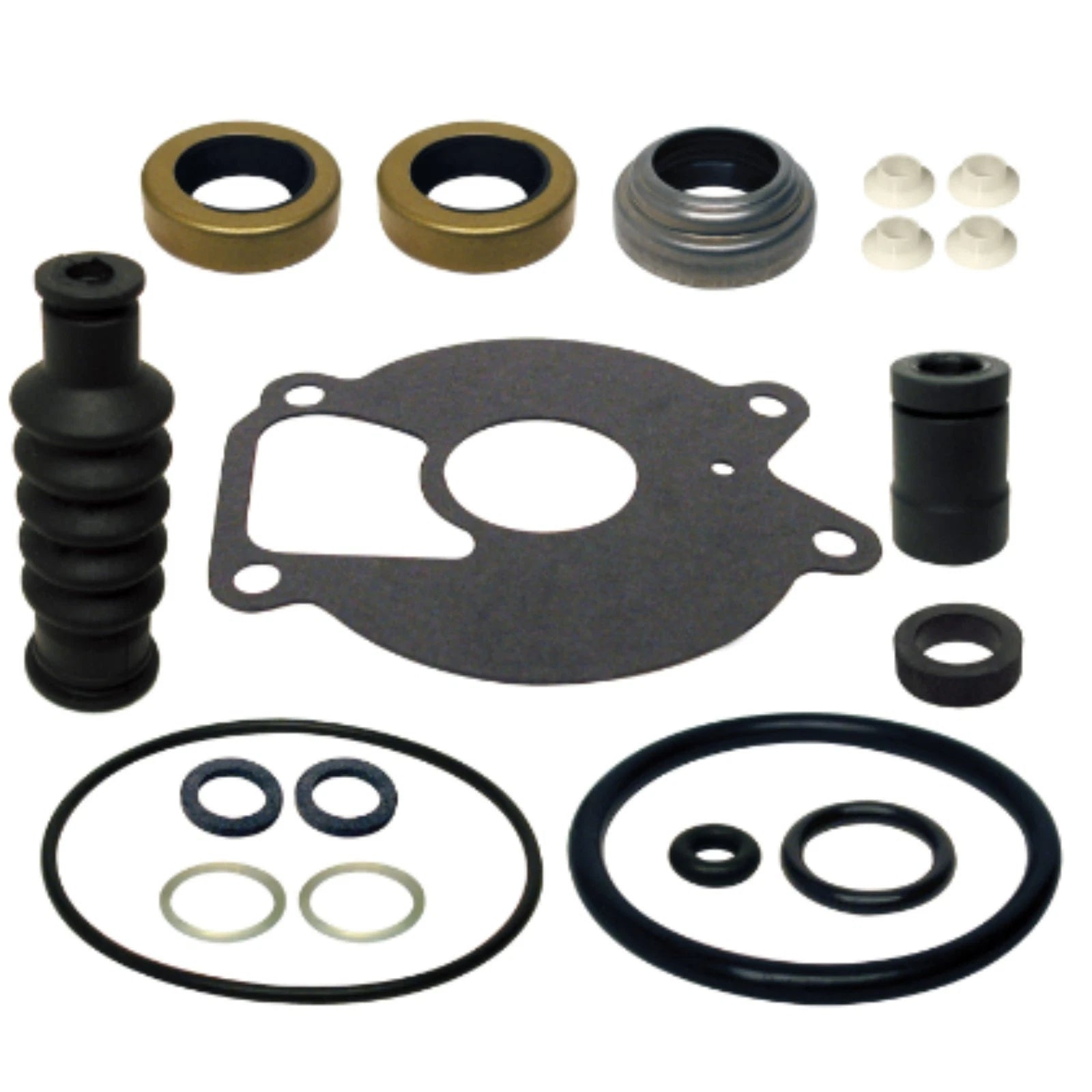 Lower Unit Seal Kit for Mercury 18 25HP (Replaces 18-2629, 26-85090A1, 85090A1)