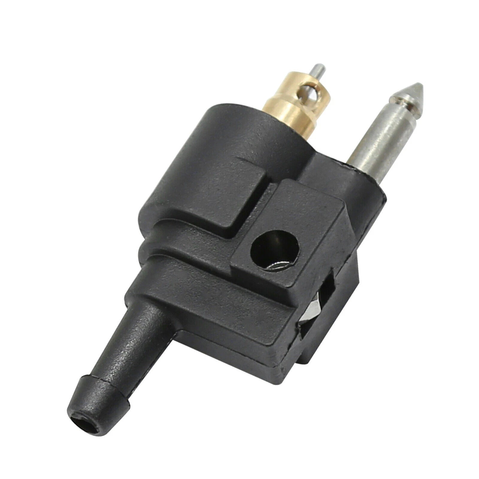 Fuel Line Pipe Connector for Yamaha 6-40HP (6G1-24304-01/02/10) 6mm/1/4'' Male