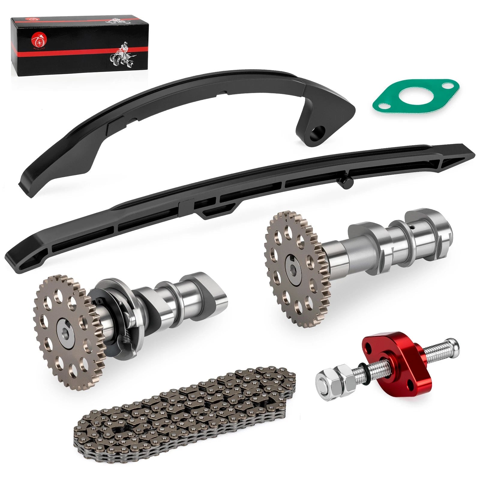 Intake & Exhaust Camshaft Timing Chain Guides for Suzuki QuadSport Z400 (2003–2006)