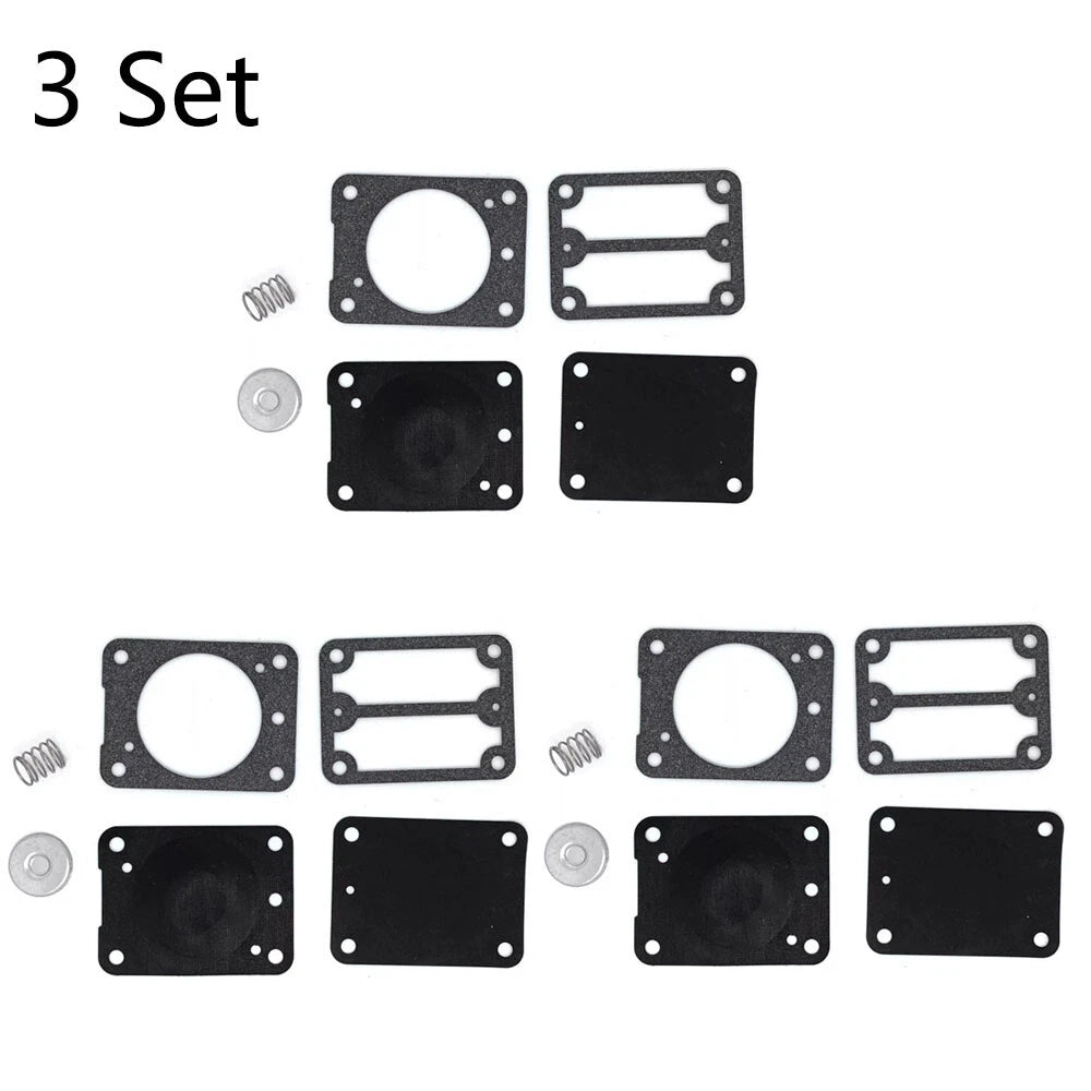 Set of 3 Fuel Pump Repair Kits for B&S Stratton (693502, 42E000, 422000, 460000)