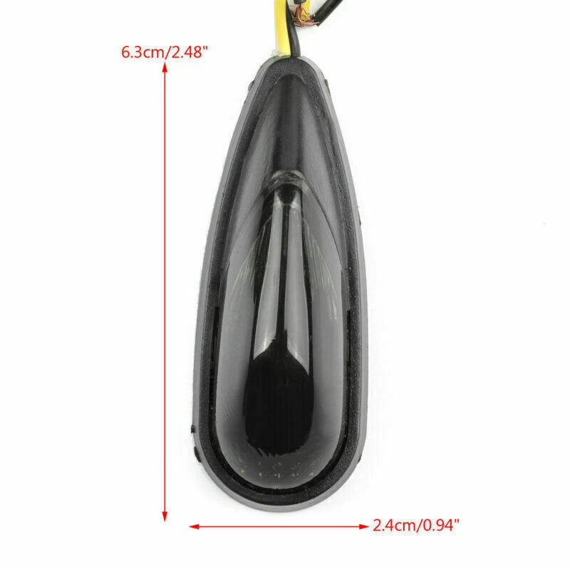 Smoke Turn Signals for Honda CBR 600 900 929 1000 RR (T9)