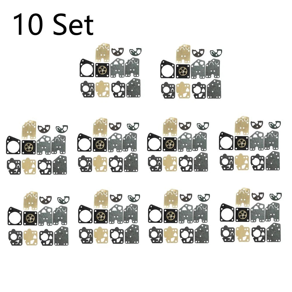 Set of 10 Carburetor Gasket Diaphragm Kit for Shindaiwa C350 B450 B452