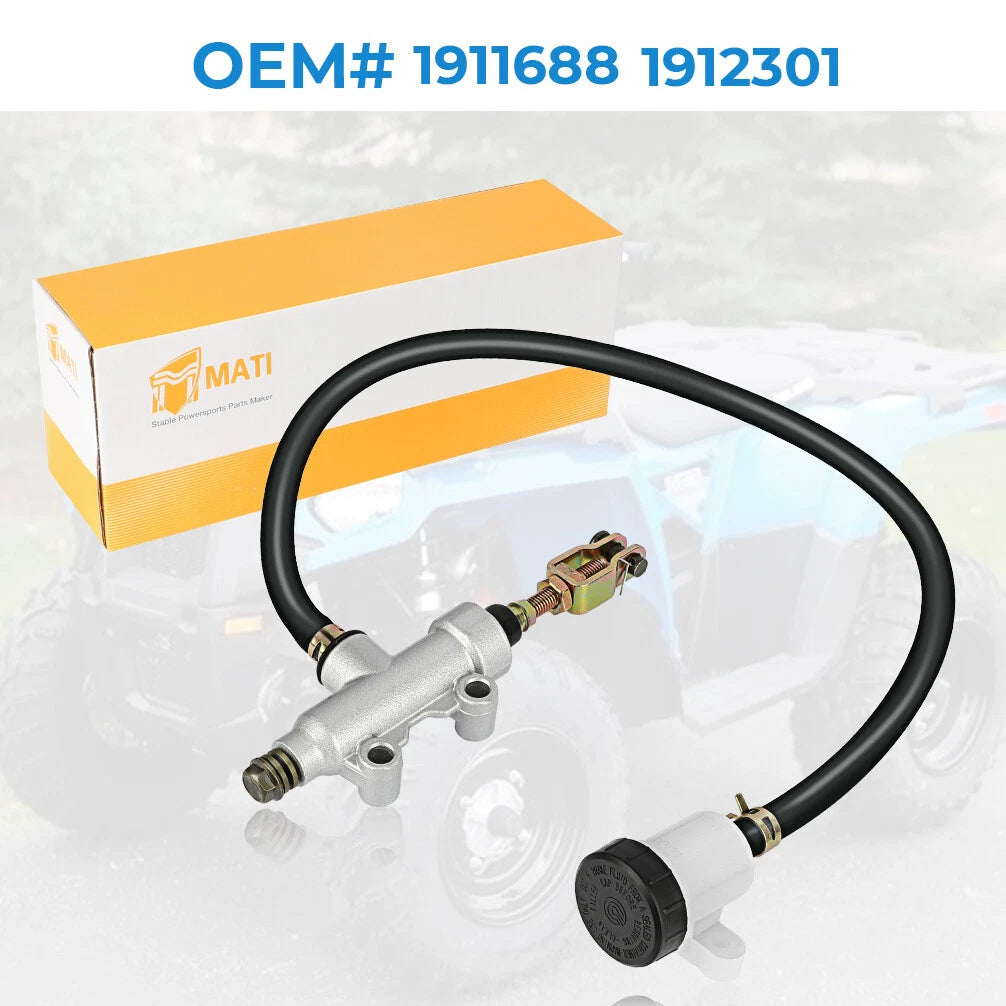 Rear Brake Master Cylinder Assembly for Polaris Sportsman 570 SP/X2 (2014–2021)