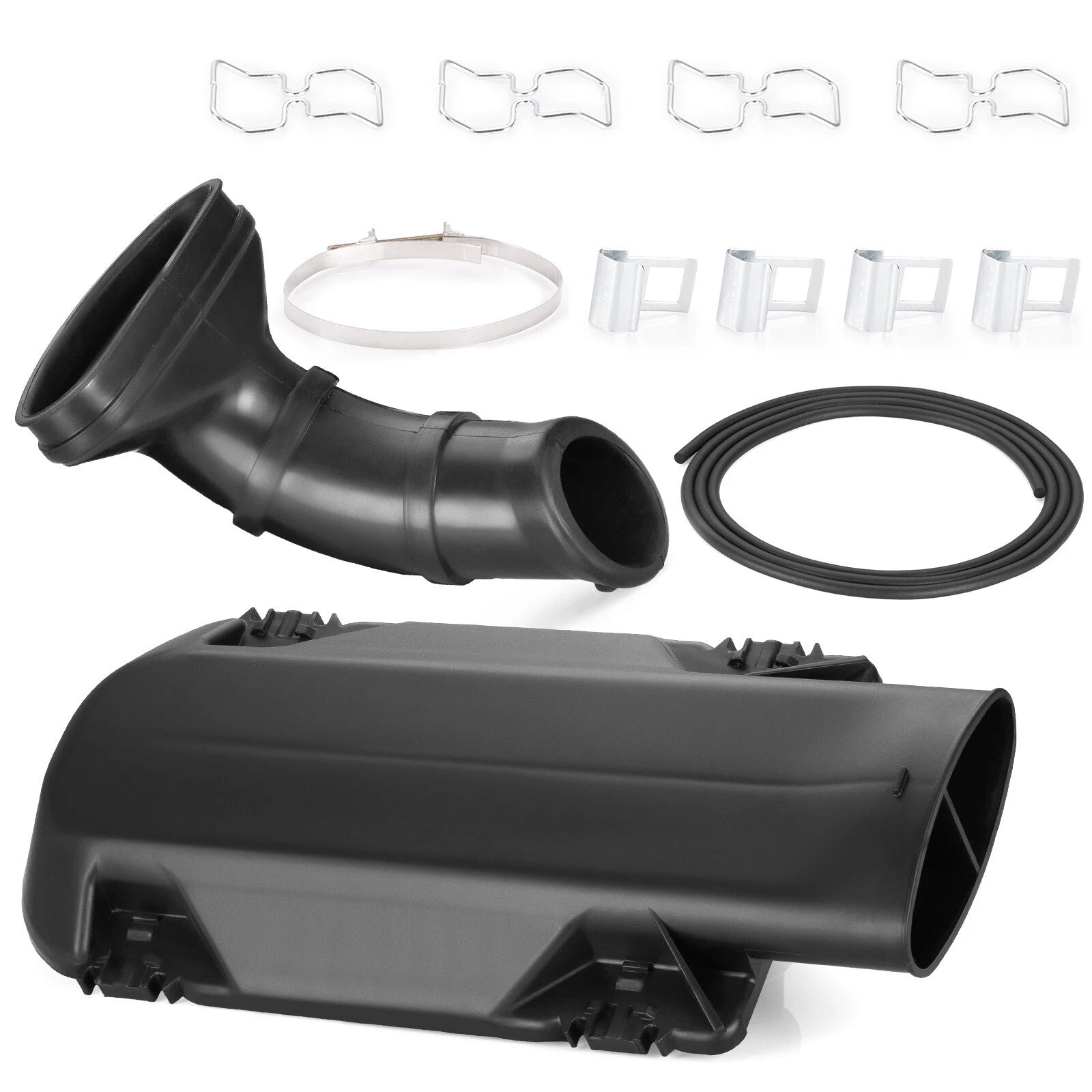 Air Box Lid Cover Cap + Seal + Clip + Clamp + Duct Boot for Yamaha Banshee 350 (1987–2006)