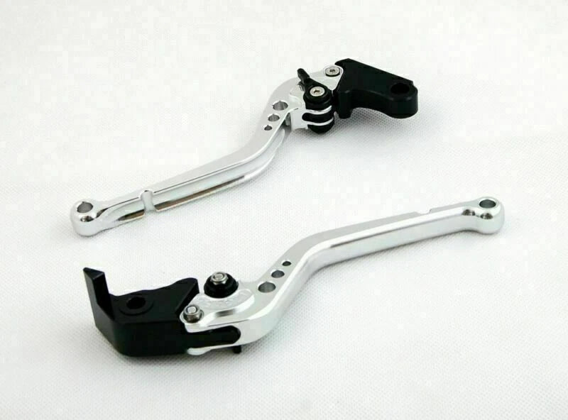 Long Brake Clutch Levers for Kawasaki ZX-6/ZZR600 ZX9R ZXR400 Z750S ER-5 (1995–2009)
