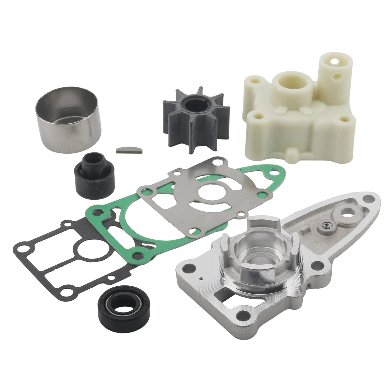 Water Pump Impeller Kit for Mercury Outboard 9.9 10 15 20 HP (1998-2023)