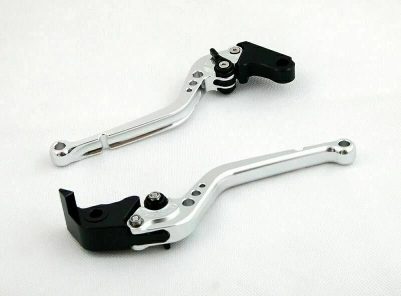 Long Brake Clutch Levers for Hyosung GT250R GT650R (2006–2010) Silver T9