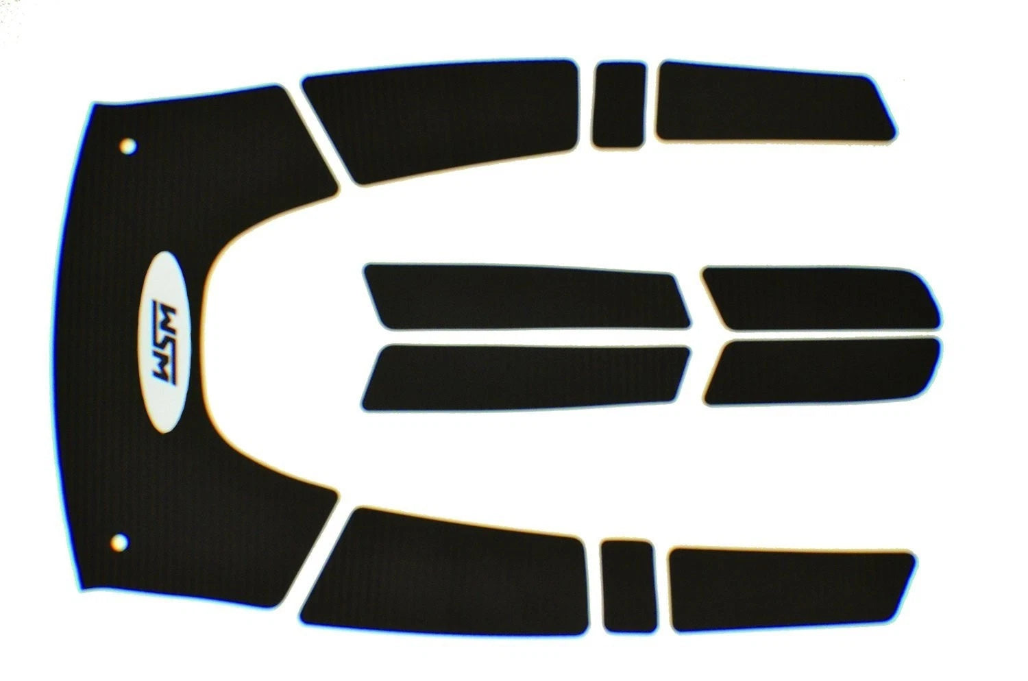 WSM Traction Mat for Yamaha GP 760/800/1200 (1997–2000) - Black - 012-209BLK